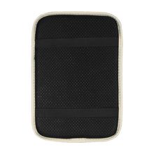 Load image into Gallery viewer, BRAND NEW UNIVERSAL MUSTANG BEIGE Car Center Console Armrest Cushion Mat Pad Cover Embroidery