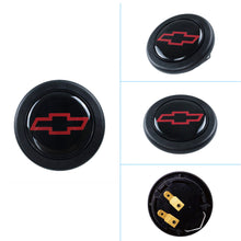 Load image into Gallery viewer, Brand New Universal Chevrolet Car Horn Button Black Steering Wheel Horn Button Center Cap