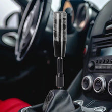 Load image into Gallery viewer, Brand New JDM Glitter Black Rose Flowers Manuel Gear Stick Shift Knob M8 M10 M12 &amp; Black Shifter Extender Extension