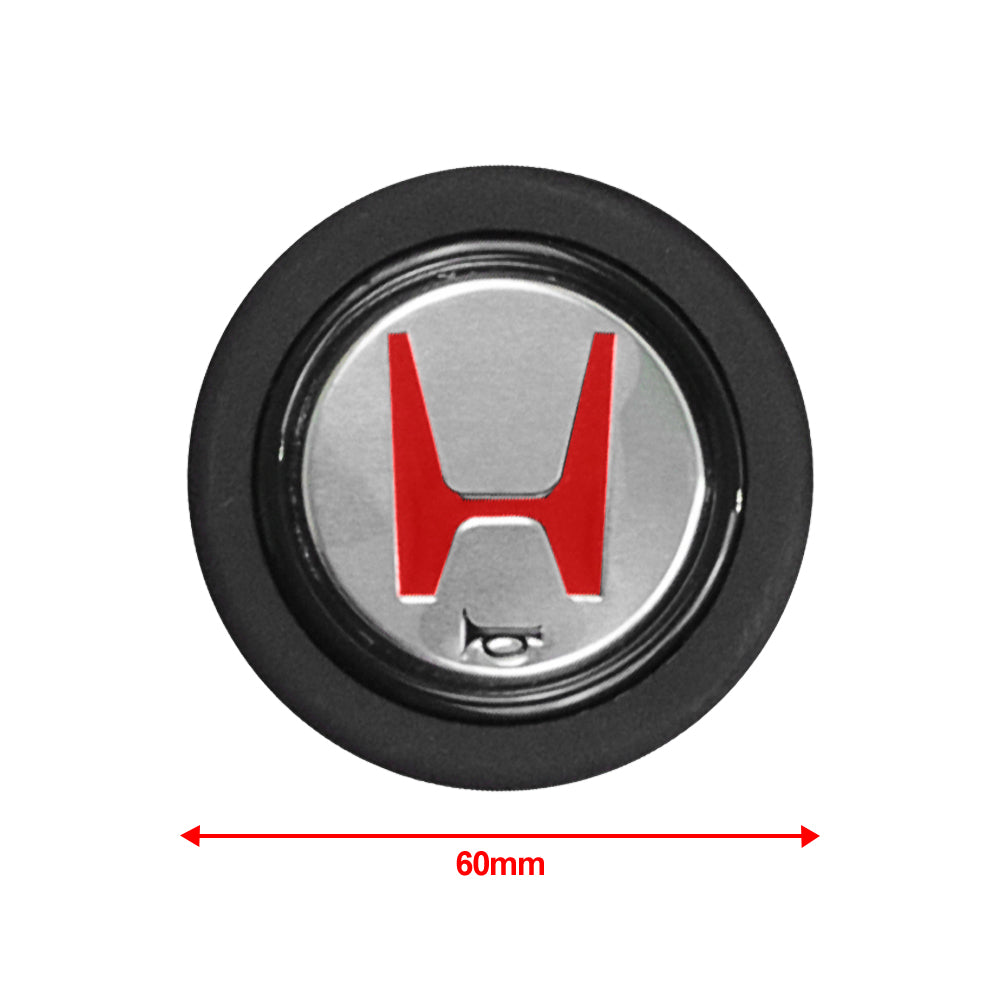 Brand New Universal Honda Car Horn Button Red Steering Wheel Center Cap W/Packaging