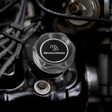 Load image into Gallery viewer, Brand New JDM Mazdaspeed Gunmetal Aluminum Engine Oil Fuel Filler Cap Billet For Mazda