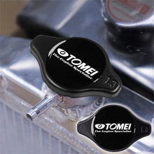 Load image into Gallery viewer, Brand New JDM 1.3bar 9mm TOMEI Black Racing Cap High Pressure Radiator Cap For Universal