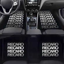 Load image into Gallery viewer, Brand New Universal 4PCS V11 RECARO STYLE Racing Fabric Car Floor Mats Interior Carpets