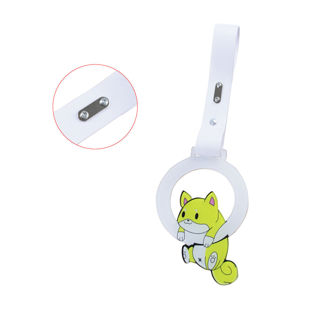 Brand New Dog Anime JDM TSURIKAWA Ring Subway Train Bus Handle Strap Charm Drift