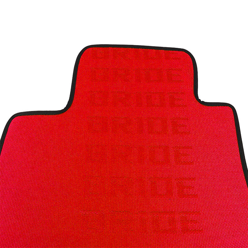 BRAND NEW 2012-2015 Honda Civic Bride Fabric Red Custom Fit Floor Mats Interior Carpets LHD