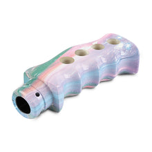 Load image into Gallery viewer, Brand New Universal Star Galaxy Slotted Pistol Grip Handle Manual Gear Shift Knob Shifter M8 M10 M12