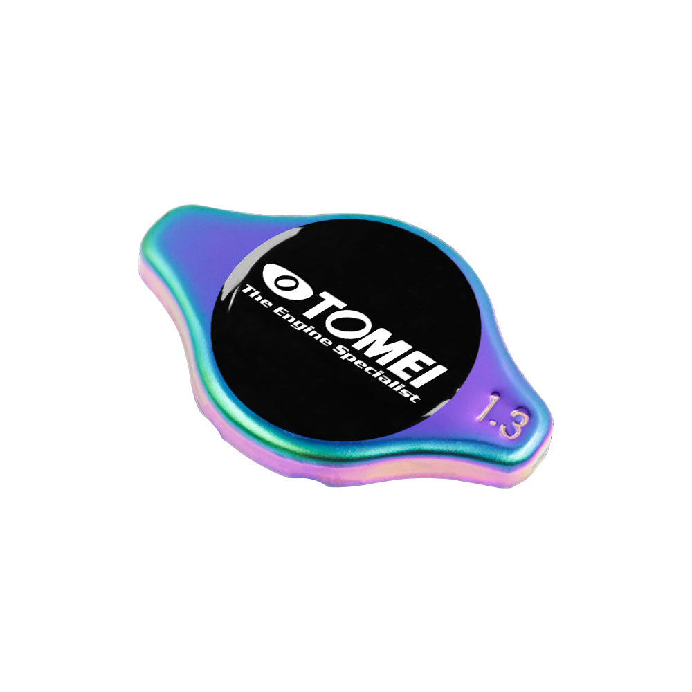 Brand New JDM 1.3bar 9mm TOMEI Neo Chrome Racing Cap High Pressure Radiator Cap For Universal