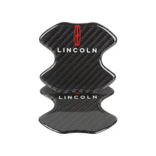 Load image into Gallery viewer, BRAND NEW UNIVERSAL 2PCS LINCOLN REAL CARBON FIBER ANTI-SCRATCH DOOR HANDLE PROTECTOR