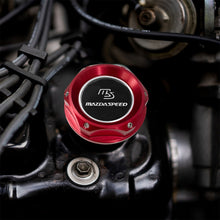 Load image into Gallery viewer, Brand New JDM Mazdaspeed Red Aluminum Engine Oil Fuel Filler Cap Billet For Mazda