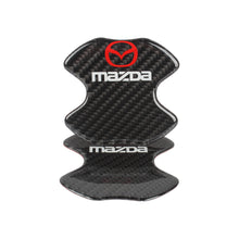 Load image into Gallery viewer, BRAND NEW UNIVERSAL 2PCS MAZDA REAL CARBON FIBER ANTI-SCRATCH DOOR HANDLE PROTECTOR