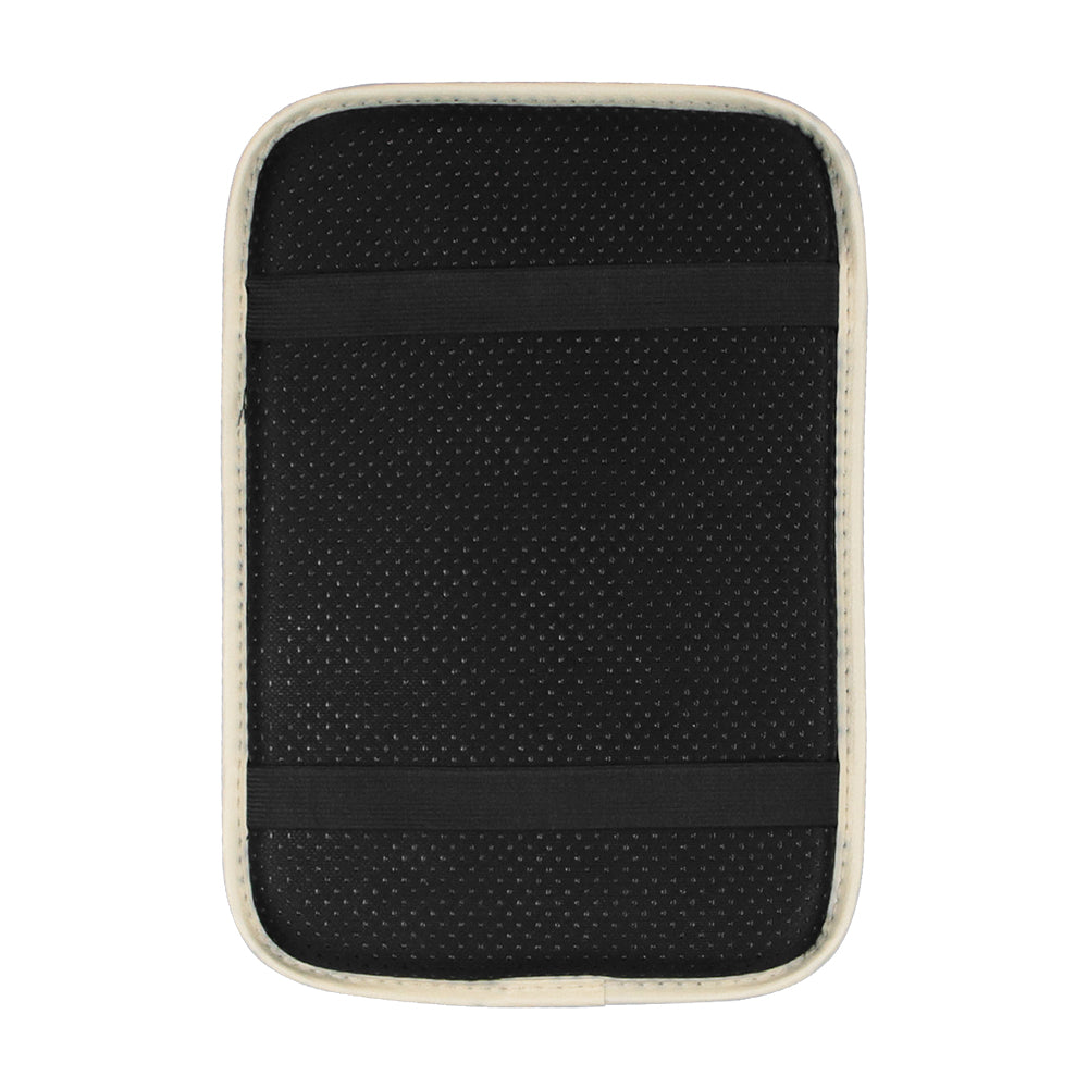 BRAND NEW UNIVERSAL CHEVROLET BEIGE Car Center Console Armrest Cushion Mat Pad Cover Embroidery