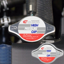 Load image into Gallery viewer, Brand New JDM 1.3bar 9mm Cusco Racing Chrome Racing Cap High Pressure Radiator Cap For Universal
