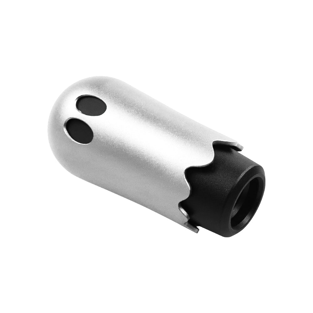 Brand New JDM Universal Ghost Aluminum Silver Manual Car Gear Shift Knob Stick Shifter M8 M10 M12