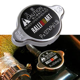 Brand New Ralliart Racing Chrome Radiator Cap S Type For Mitsubishi