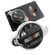 Load image into Gallery viewer, Brand New Ralliart Racing Chrome Radiator Cap S Type For Mitsubishi