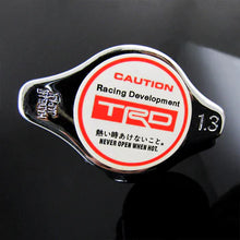 Load image into Gallery viewer, Brand New JDM 1.3bar 9mm TRD Chrome Racing Cap High Pressure Radiator Cap For Toyota