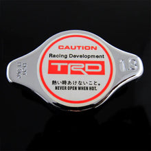 Load image into Gallery viewer, Brand New JDM 1.3bar 9mm TRD Chrome Racing Cap High Pressure Radiator Cap For Toyota