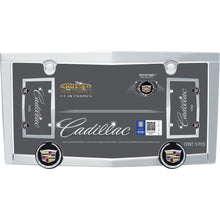 Load image into Gallery viewer, BRAND NEW Official Licensed Product Cruiser Accessories License Plate Frame Cadillac Logo Chrome (10330) License Pate Frame