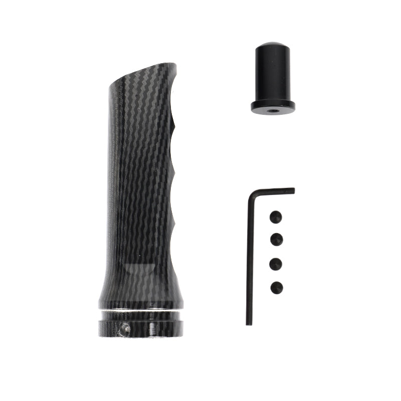 Brand New 1PCS Carbon Fiber Look Style Car Handle Hand Brake Sleeve Universal Fitment Cover