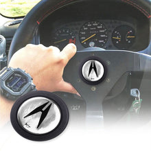 Load image into Gallery viewer, Brand New Universal Acura Car Horn Button Black Steering Wheel Center Cap