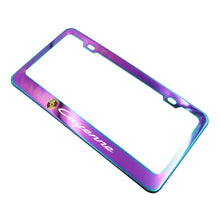 Load image into Gallery viewer, Brand New 1PCS UNIVERSAL PORSCHE CAYENNE Neo Chrome Stainless Steel License Plate Frame