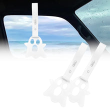 Load image into Gallery viewer, Brand New Ghost Shaped White JDM TSURIKAWA Ring Subway Train Bus Handle White Strap Charm Drift