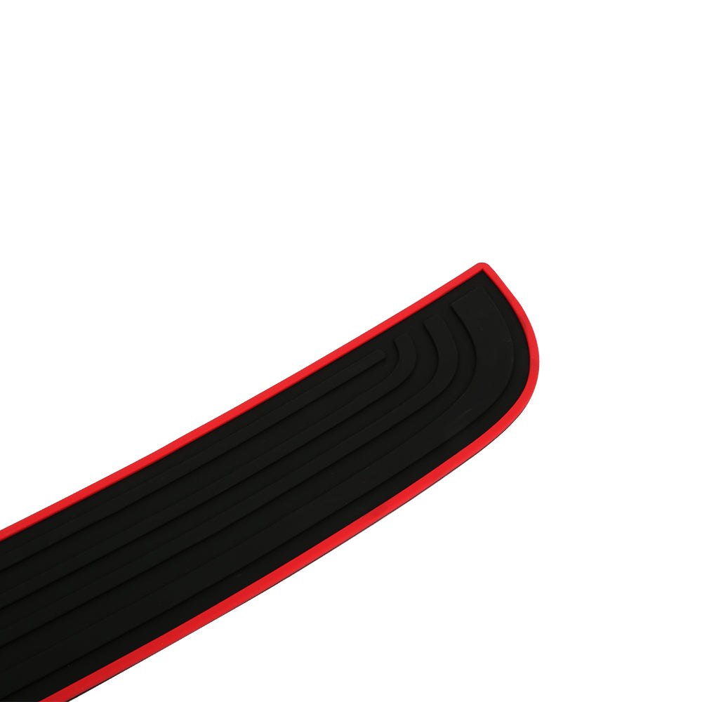 Brand New Toyota Rubber Anti-Scratch Rear Guard Bumper Protector Trim Trunk Sill Cover