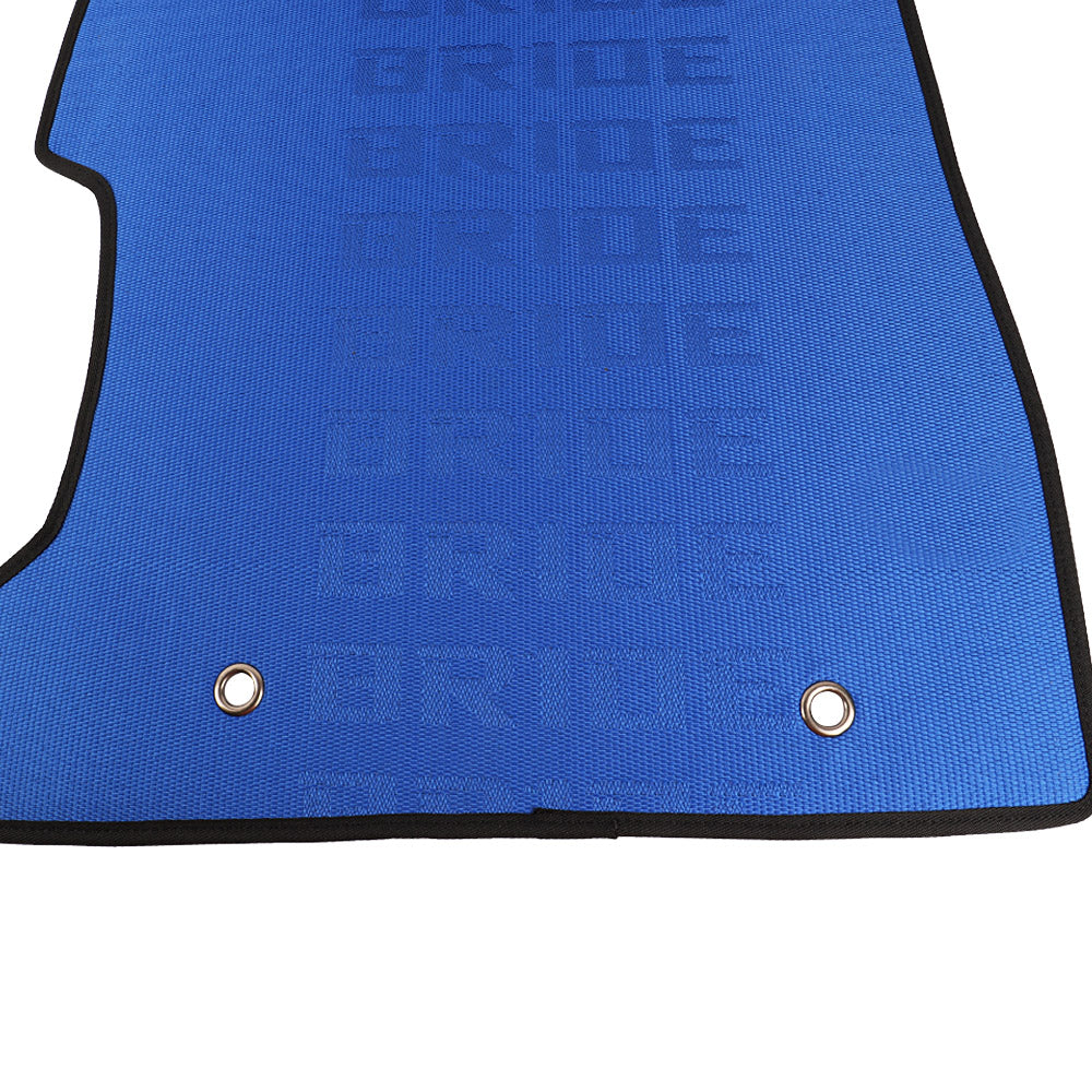 BRAND NEW 2012-2015 Honda Civic Bride Fabric Blue Custom Fit Floor Mats Interior Carpets LHD