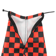 Load image into Gallery viewer, Brand New Universal Checkered Red Black Stitch Fabric Gear Manual Shifter Shift Knob Boot