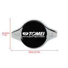 Load image into Gallery viewer, Brand New JDM 1.3bar 9mm TOMEI Chrome Racing Cap High Pressure Radiator Cap For Universal