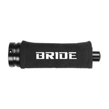 Load image into Gallery viewer, BRAND NEW UNIVERSAL JDM Bride Black Suede Car Handbrake Handle Cover Handle Racing