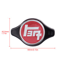 Load image into Gallery viewer, Brand New JDM 1.3bar 9mm TOYOTA TEQ Black Racing Cap High Pressure Radiator Cap For Toyota
