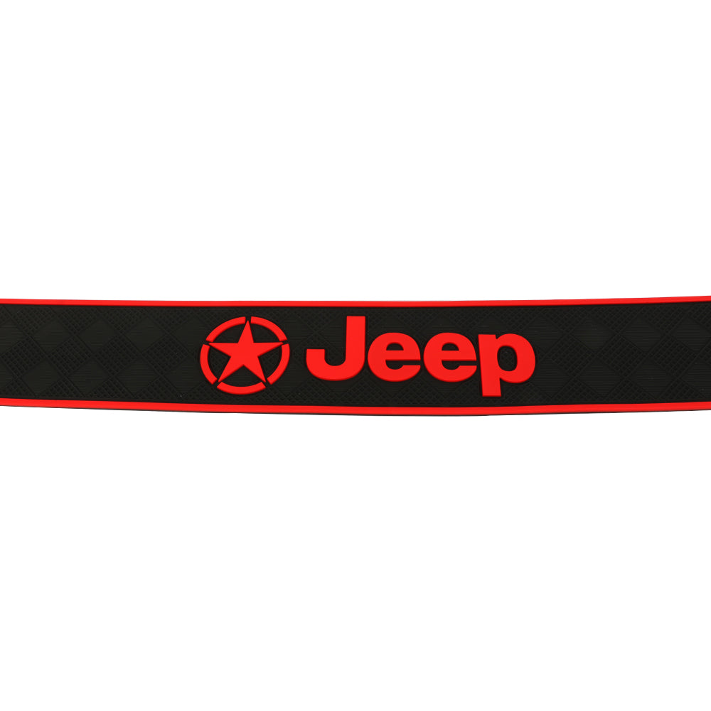 Brand New Jeep Rubber Anti-Scratch Rear Guard Bumper Protector Trim Trunk Sill Cover