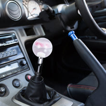 Load image into Gallery viewer, Brand New Universal Round Ball Heart Pink Crystal Clear Automatic Transmission Shift Knob