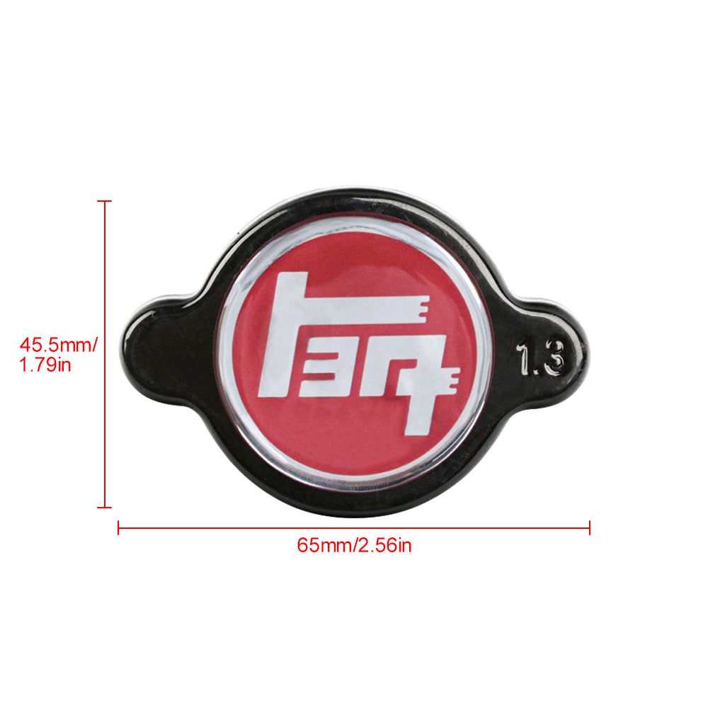 Brand New JDM 1.3bar 15mm TOYOTA TEQ Black Racing Cap High Pressure Radiator Cap For Toyota