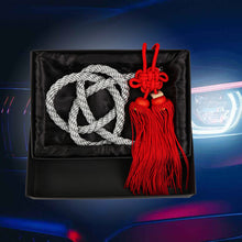 Load image into Gallery viewer, BRAND NEW UNIVERSAL VIP JUNCTION PRODUCE INTERIOR RED FUSA CHARM WITH SILVER KNOT