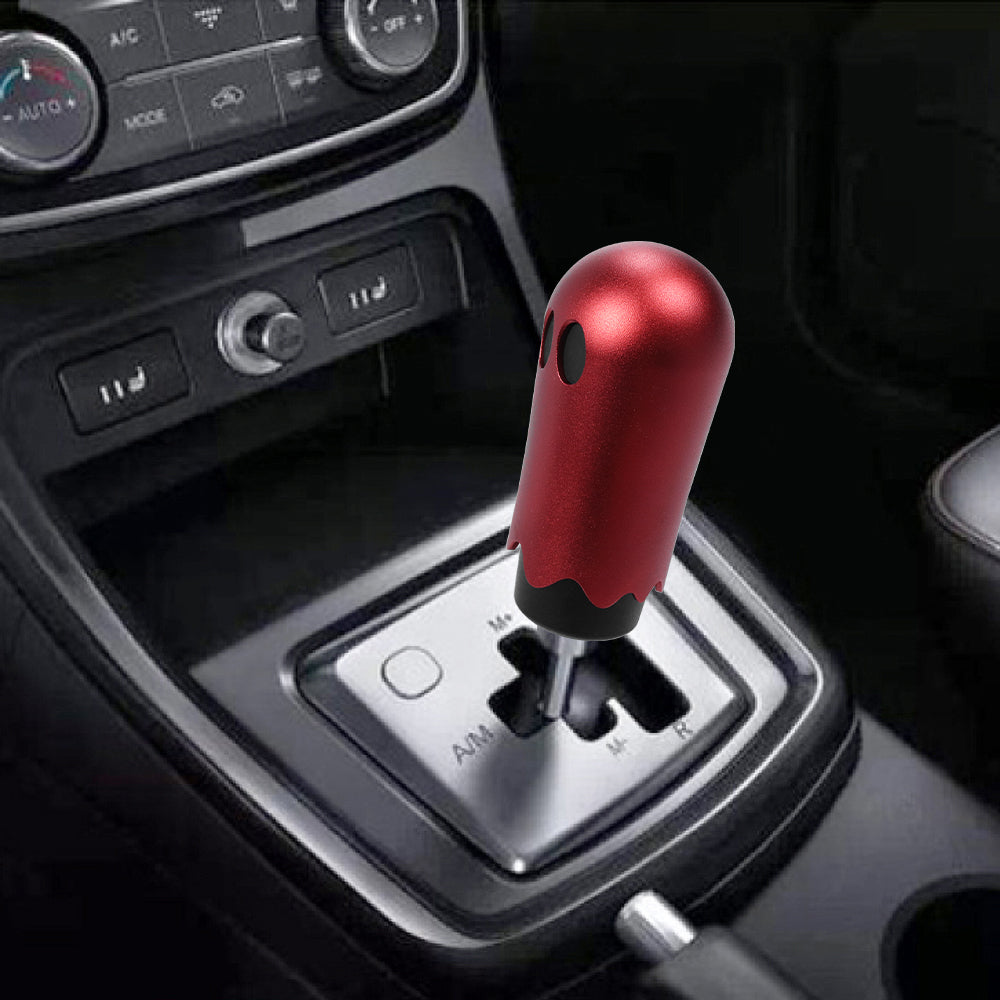 Brand New JDM Universal Ghost Aluminum Red Manual Car Gear Shift Knob Stick Shifter M8 M10 M12