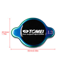 Load image into Gallery viewer, Brand New JDM 1.3bar 15mm TOMEI Neo Chrome Racing Cap High Pressure Radiator Cap For Universal