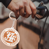 BRAND NEW ORANGE JAF JAPAN AUTOMOBILE FEDERATION KEYCHAIN JDM Racing Car Styling Keychain Drift Key Phone Holder