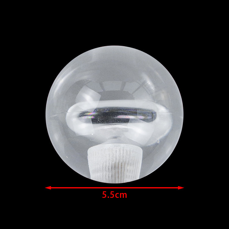 Brand New Universal Round Ball Heart Black Crystal Clear Manual Gear Shift Knob Shifter M8 M10 M12