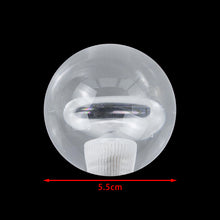Load image into Gallery viewer, Brand New Universal Round Ball Heart Black Crystal Clear Manual Gear Shift Knob Shifter M8 M10 M12