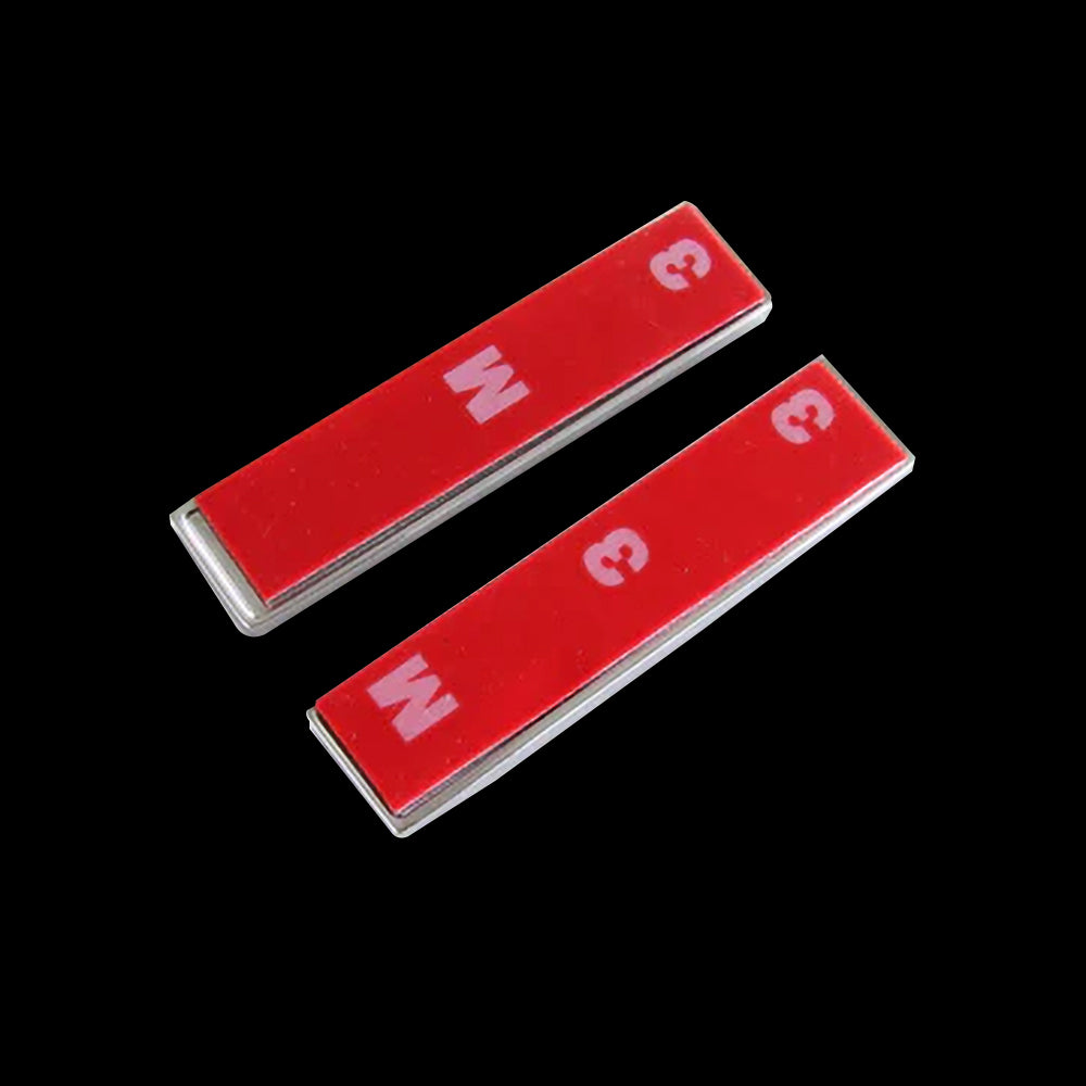 BRAND NEW 2PCS AUDI BLACK LUXURY AUTO CAR BODY FENDER METAL EMBLEM BADGE STICKER DECAL