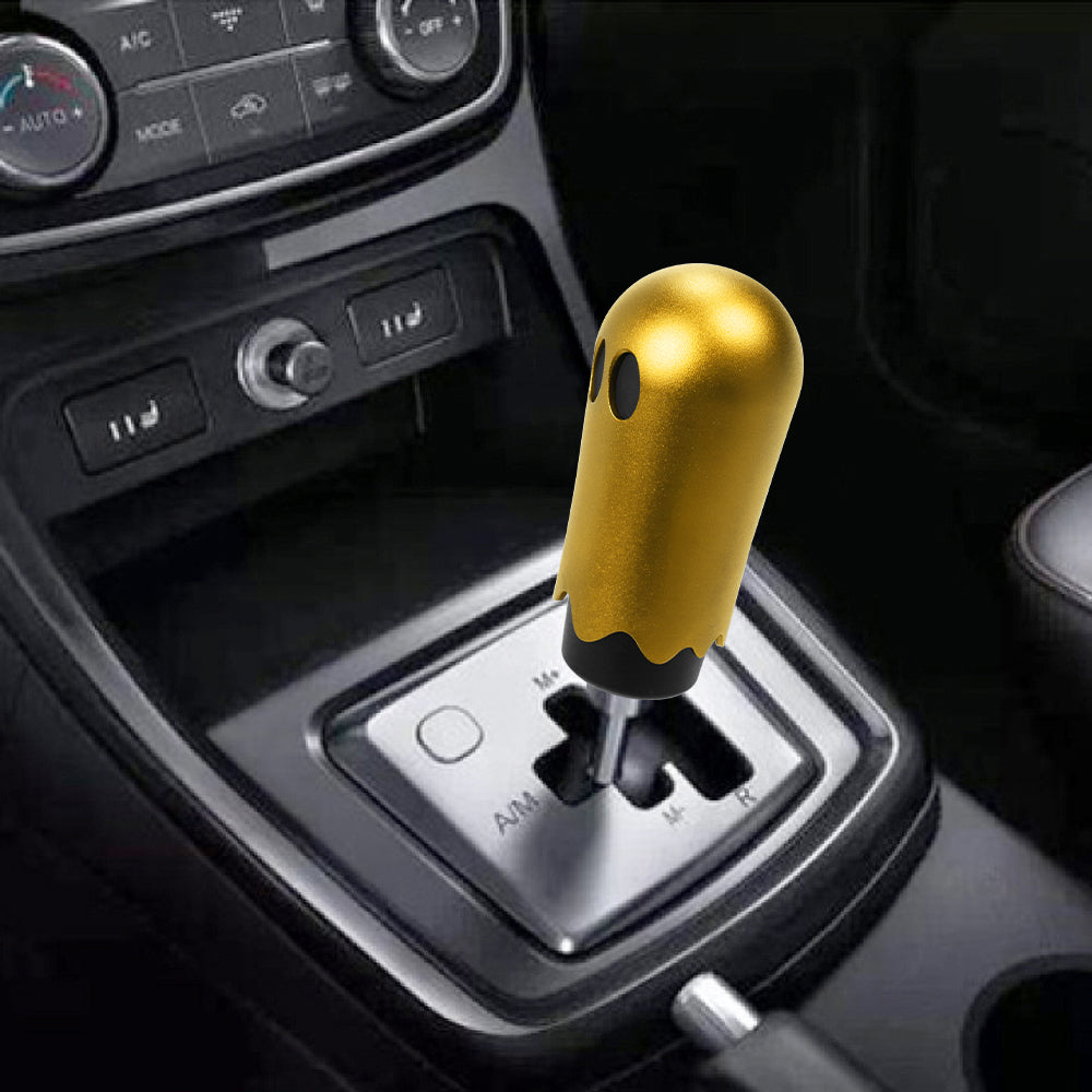 Brand New JDM Universal Ghost Aluminum Gold Manual Car Gear Shift Knob Stick Shifter M8 M10 M12