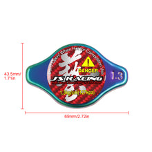 Load image into Gallery viewer, Brand New JDM 1.3bar 9mm J&#39;S RACING Waza Neo Chrome Racing Cap High Pressure Radiator Cap For Universal