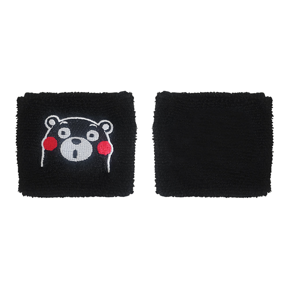 Brand New 2PCS Racing Black Kumamon Car Reservoir Tank Oil Cover Sock Racing Tank Sock