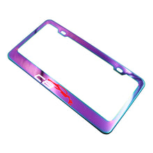 Load image into Gallery viewer, Brand New 1PCS UNIVERSAL C8 CORVETTE Neo Chrome Stainless Steel License Plate Frame