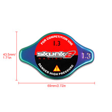 Load image into Gallery viewer, Brand New JDM 1.3bar 9mm Skunk2 Racing Neo Chrome Racing Cap High Pressure Radiator Cap For Universal