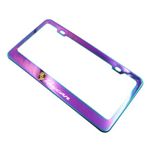 Load image into Gallery viewer, Brand New 1PCS UNIVERSAL PORSCHE TAYCAN Neo Chrome Stainless Steel License Plate Frame