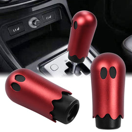Brand New JDM Universal Ghost Aluminum Red Manual Car Gear Shift Knob Stick Shifter M8 M10 M12