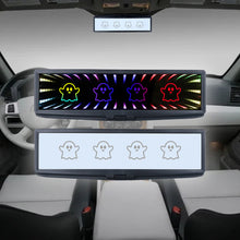 Load image into Gallery viewer, BRAND NEW UNIVERSAL JDM GHOST MULTI-COLOR GALAXY MIRROR LED LIGHT CLIP-ON REAR VIEW WINK REARVIEW